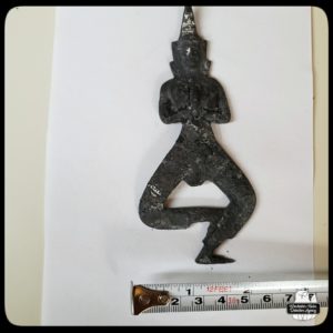 charred brass Thai dancer bottle opener